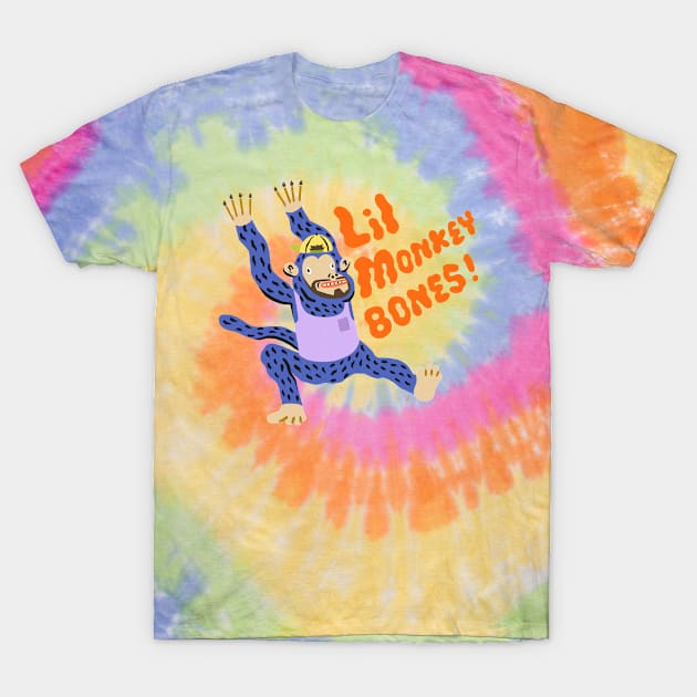 Lil' Monkey Bones #3 T-Shirt by Hey Riddle Riddle